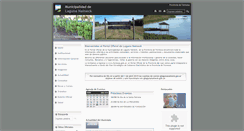 Desktop Screenshot of lagunanaineck.gob.ar